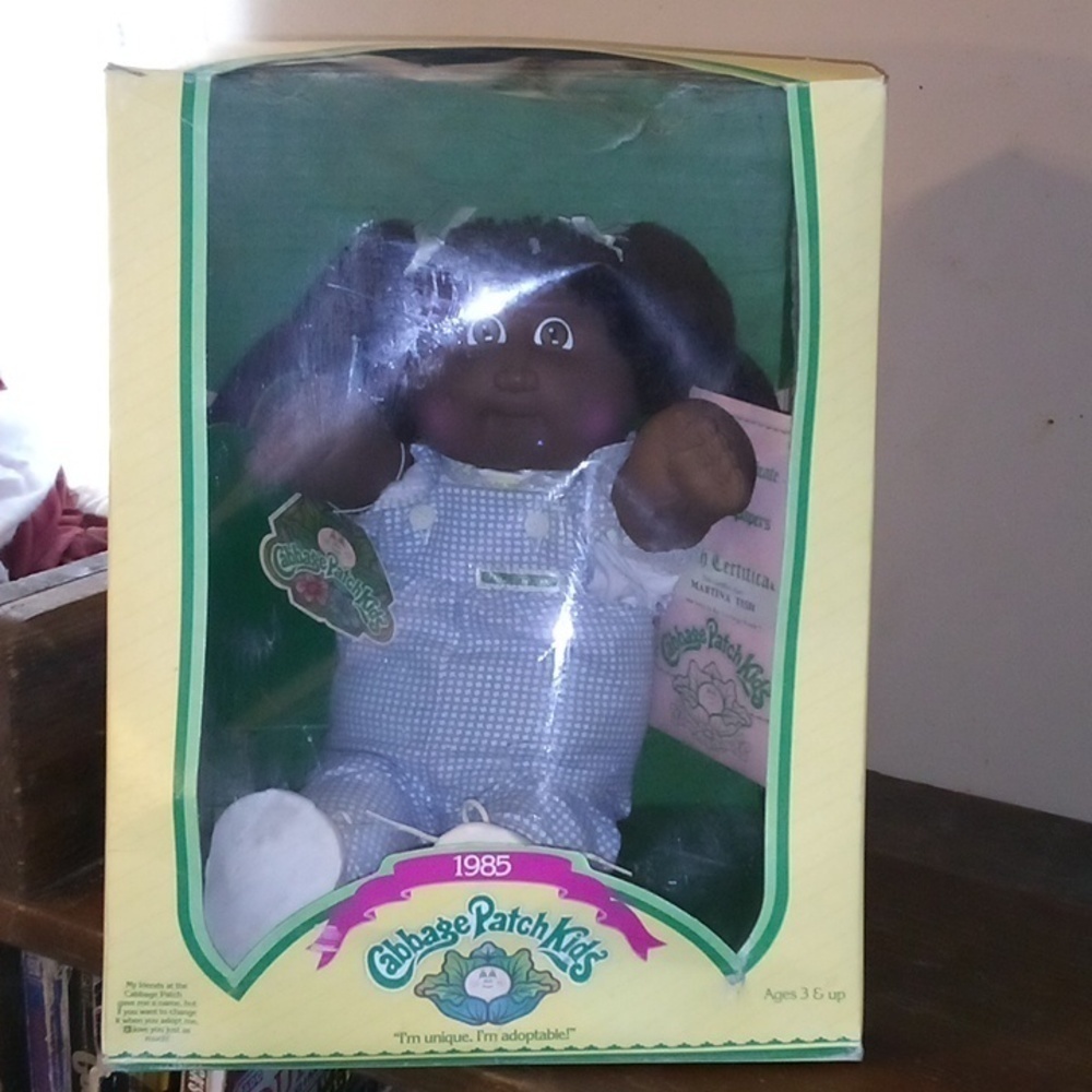 Vintage Cabbage Patch Kid 1985 W Xavier Roberts Signature - Martina Tish